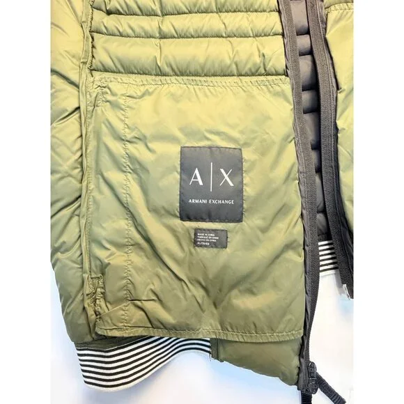 Armani Exchange Down Feathers Quilted Vest Size XL - Picture 9 of 14